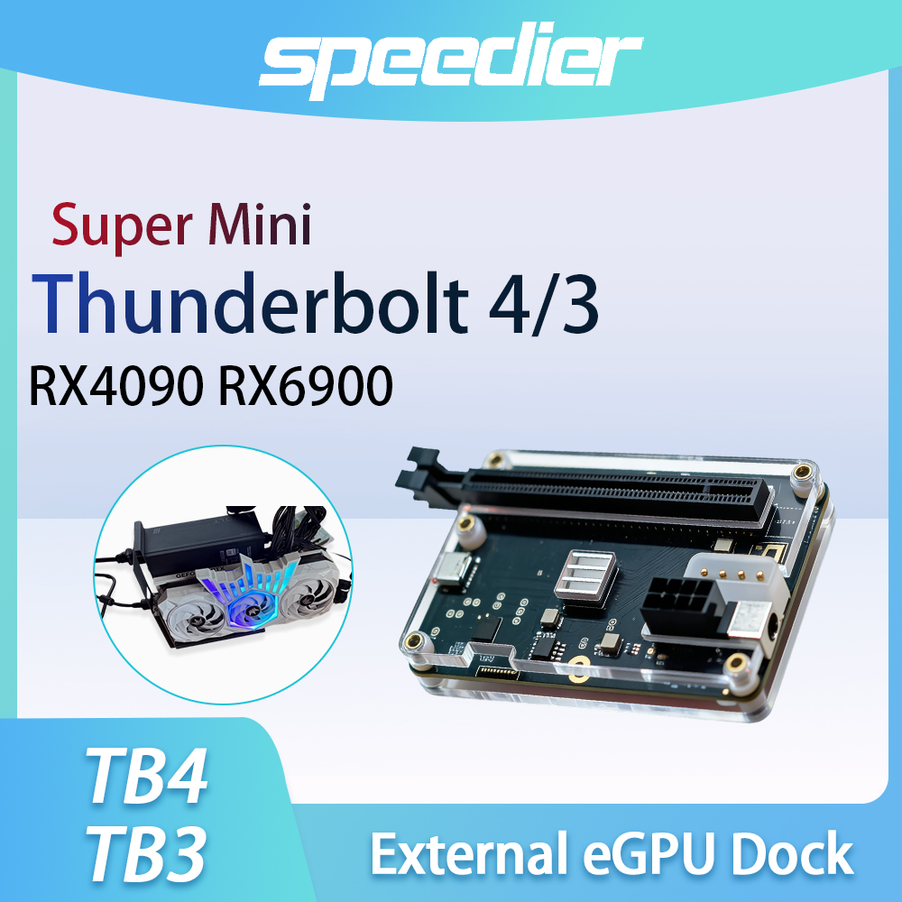 Thunderbolt 4 Egpu Dock Mini Pc - Base de Conexión eGPU Thunderbolt 4