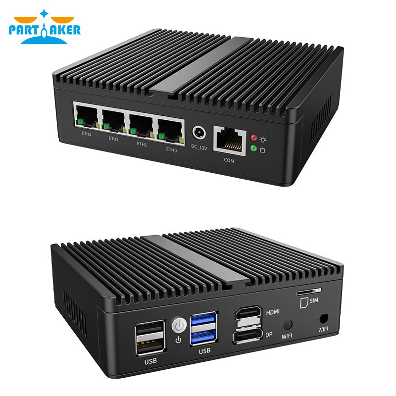 Mini PC Partaker N5105 N150 J4 - Pfsense Firewall Router 2.5G 4 I226 reseña y precio