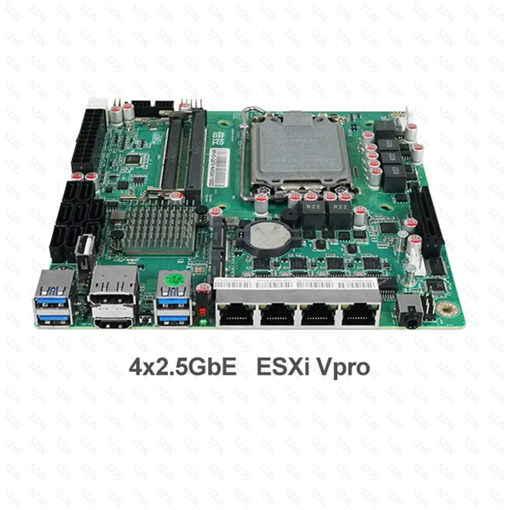 NAS Set Q670 MINI ITX placa ba - Nas Motherboard 8 Sata Mini Itx reseña y precio