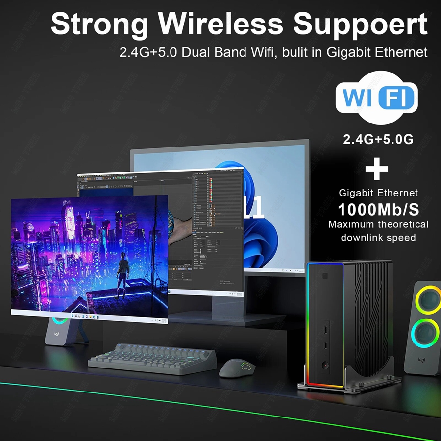 Mini PC para juegos de 13.ª ge - Intel Core I9 13900H Mini Pc reseña y precio