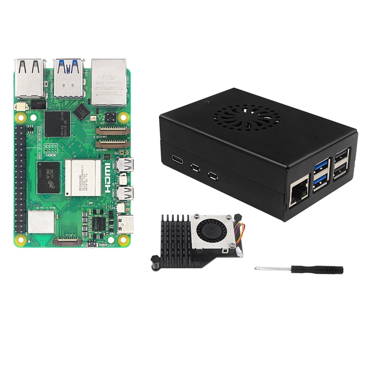 X14A& Kit de Inicio IRasptek p - Raspberry Pi 5 8Gb Board reseña y precio