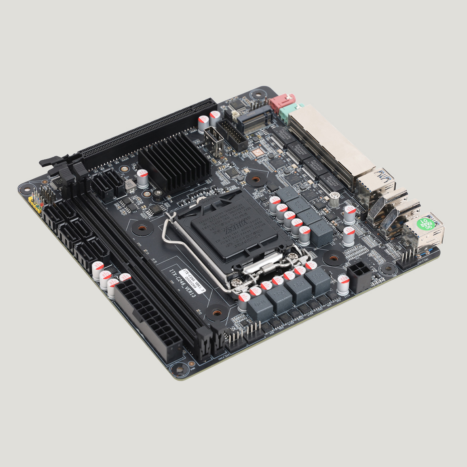 Placa base LGA1151 C246 Vpro N - Nas Motherboard 8 Sata Mini Itx reseña y precio