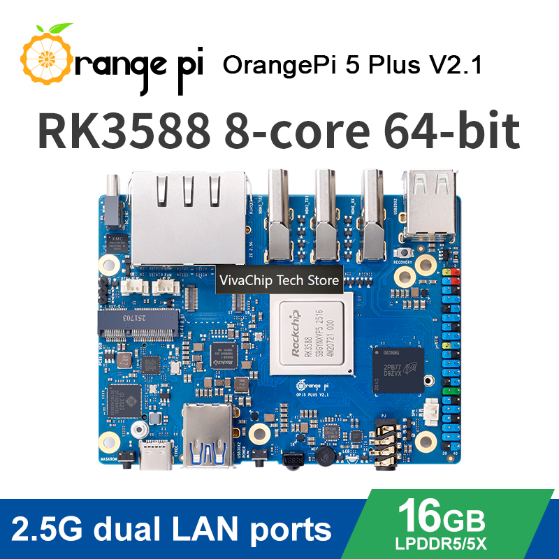 VivaCTOrange Pi 5 Plus Mini PC - Orange Pi 5 Plus 16Gb reseña y precio